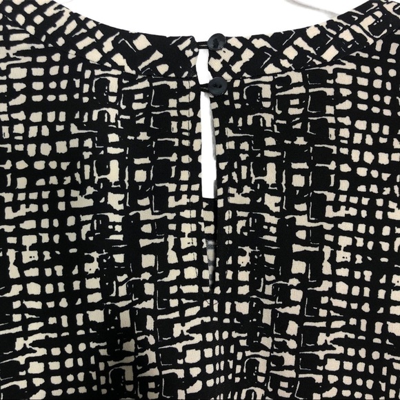 Susan Graver Liquid Knit Top with Chiffon New NWOT - Picture 7 of 11